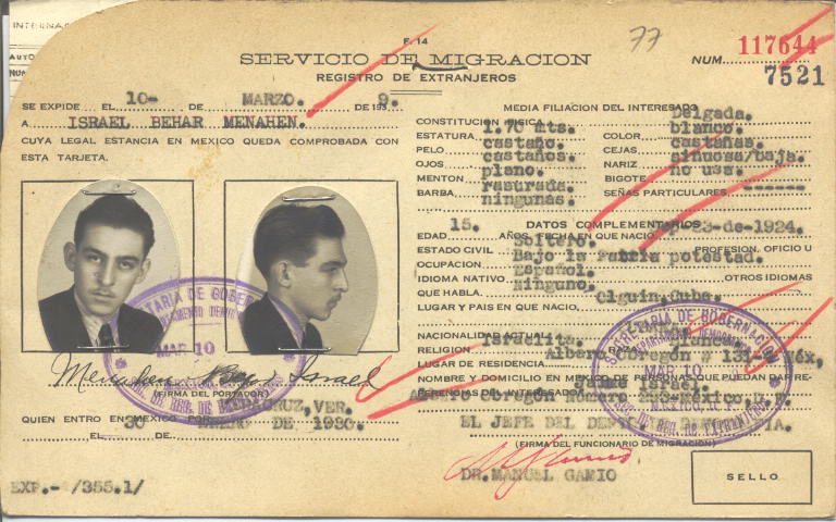 Israel Behar Menahen