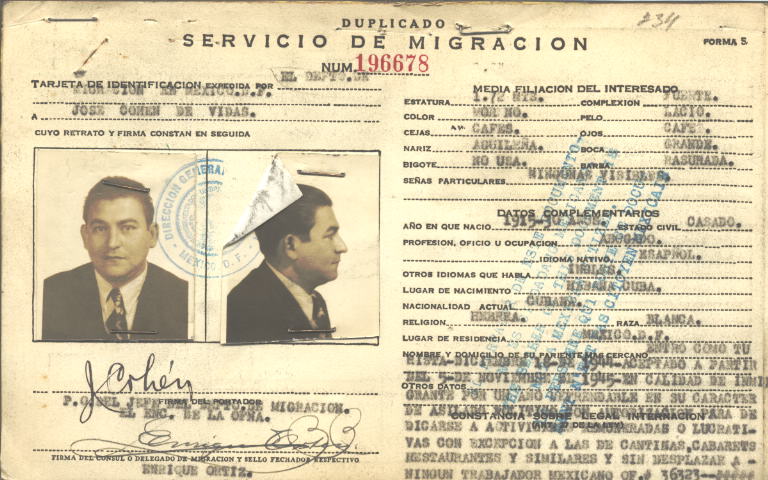 José Cohen de Vidas