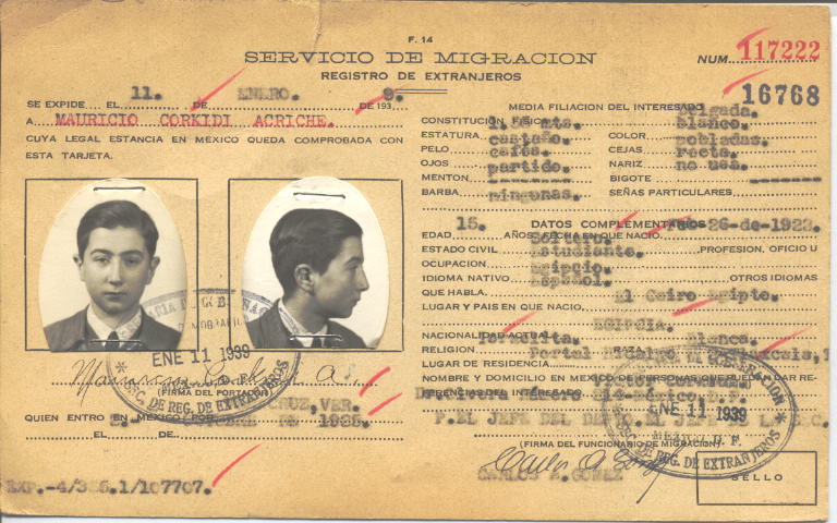 Mauricio Corkidi Acriche