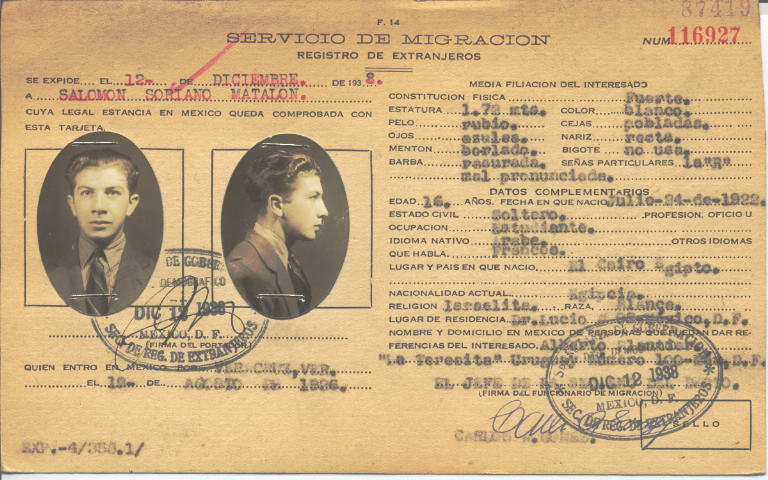 Salomón Soriano Matalon