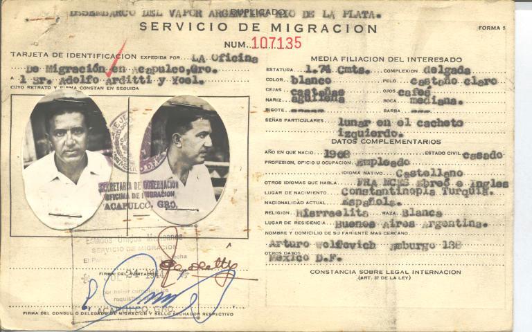 Adolfo Arditti y Yoel