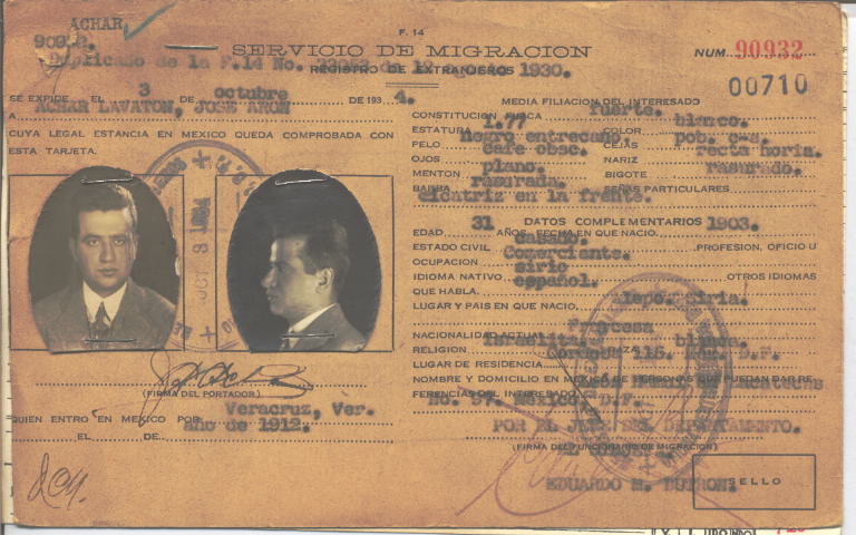 Jose Aron Achar Lavaton