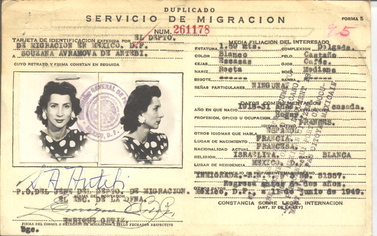 Souzana Avramova Antebi de