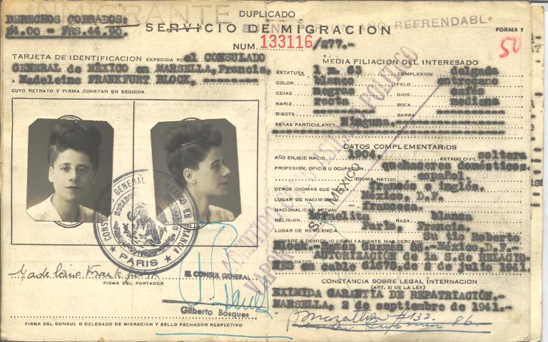 Madeleine Frankfurt Block