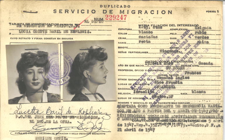 Lucia Odette Koplewiz Barril de