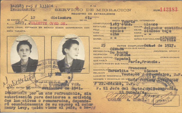 Juliette Levy Oved de