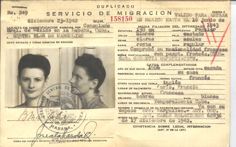 Berta Margulies Klar Schater de