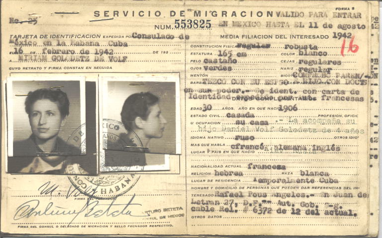 Miriam Volf Golodetz de