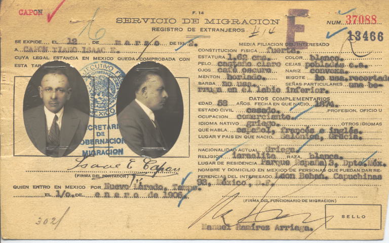 Isaac Capon Tiano N.