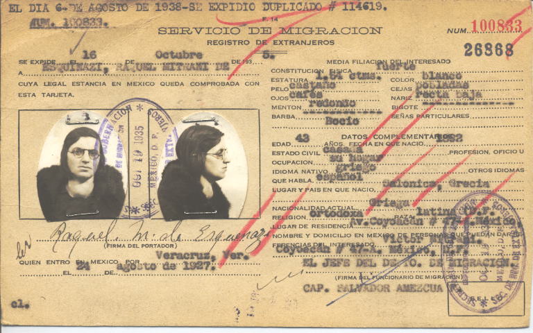 Raquel Esquinazi Mitrani de