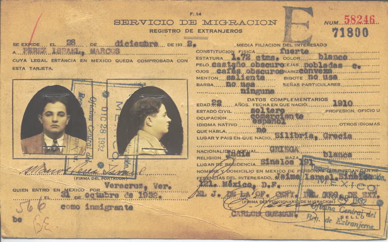 Marcos Pérez Israel