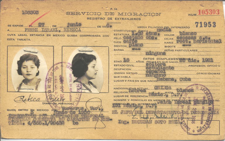 Rebeca Pérez Israel