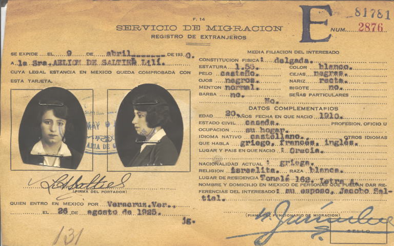 Lily Saltiel Aleon de