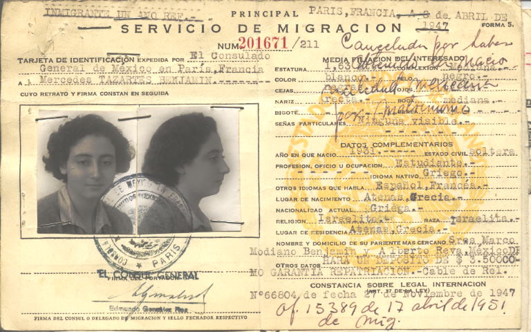 Mercedes Tazartes Benjamin