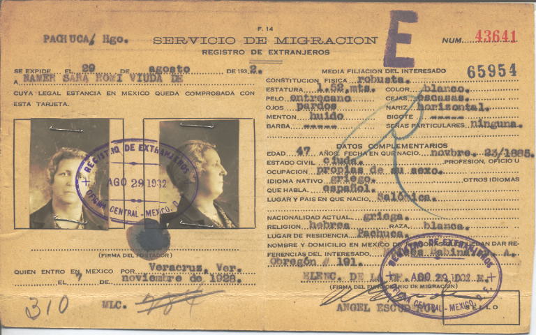 Sara Namer Romi Vda. De