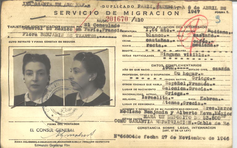 Flora Tzarets Bejamin de