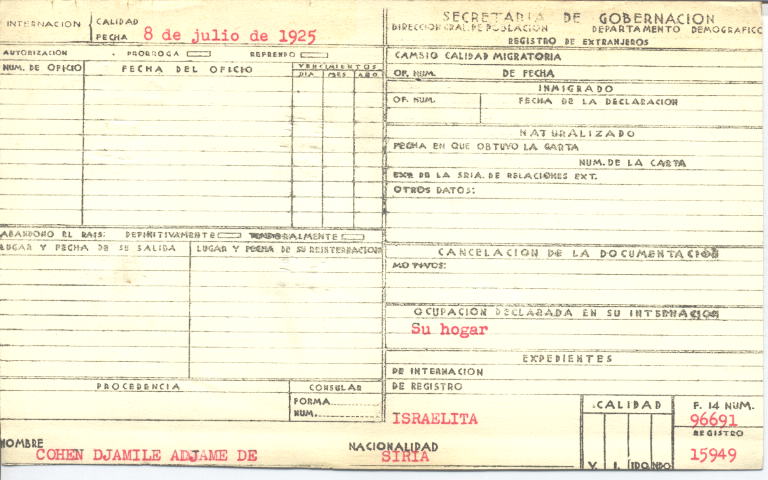 Djamile Adjame de Cohen