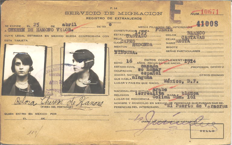 Velor Cherem de Hanono