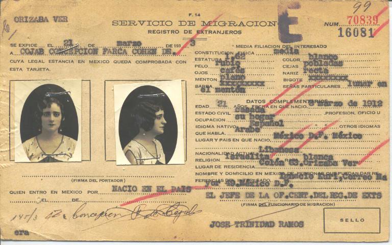 Concepción Farca Cohen de Cojab