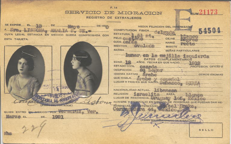 Amalia Lisbona S. de