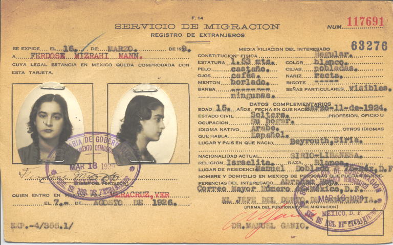 Ferdose Mizrahi Mann