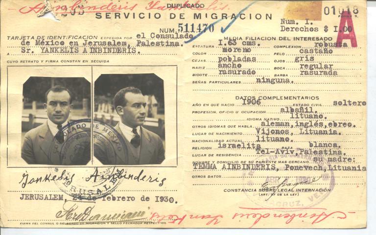 Esfstein Ainbinderis Yankelis