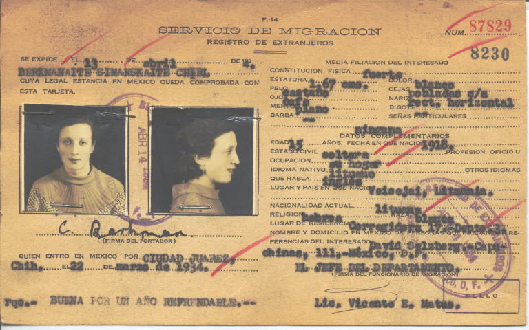 Chirl Berkmanaite Simanskaite (Berkman)