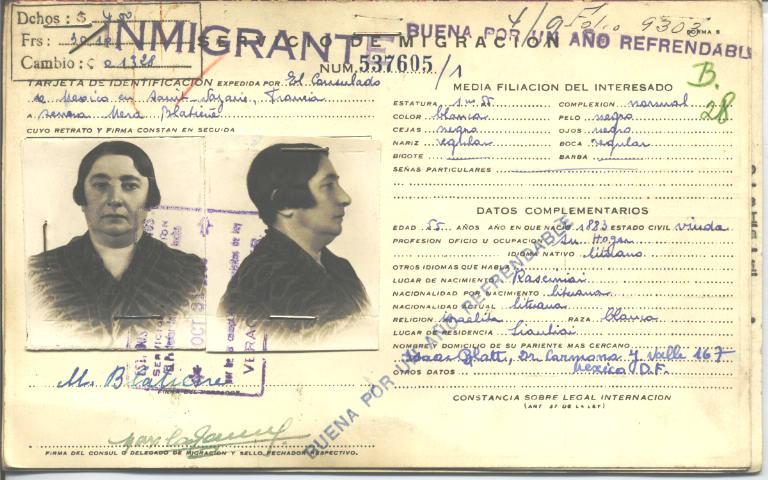 Mera Blatt Blatiene vda. De