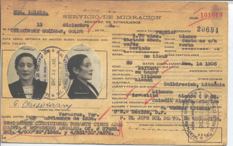 Golde Chisikovsky Goldman