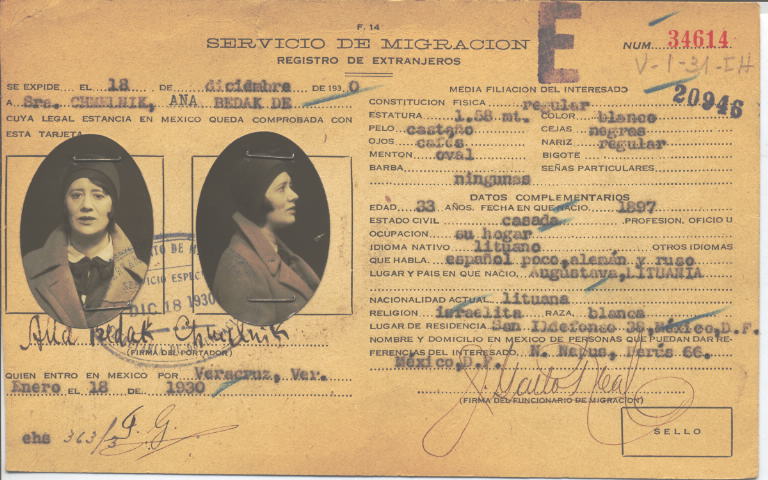 Ana Chmelnik Bedak de