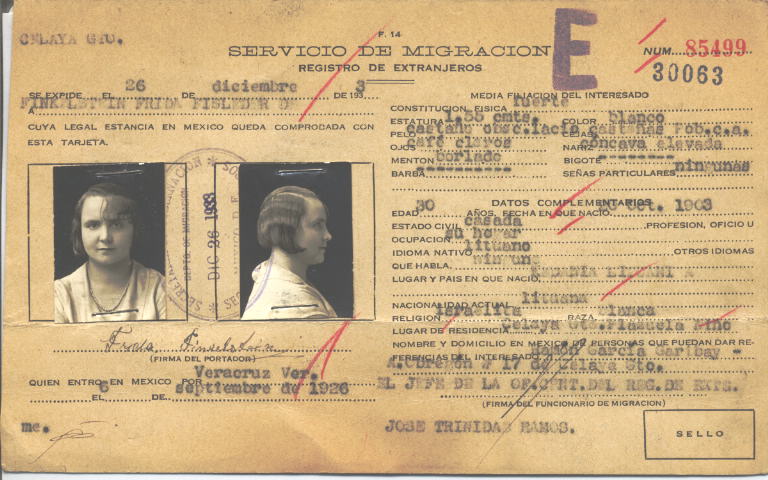 Frida Finkelstein Fieleder de