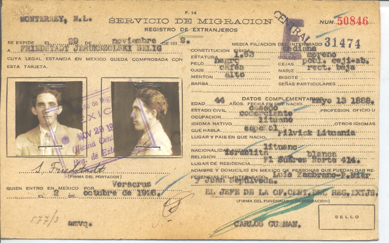 Selig Friedstadt Jeruszolski