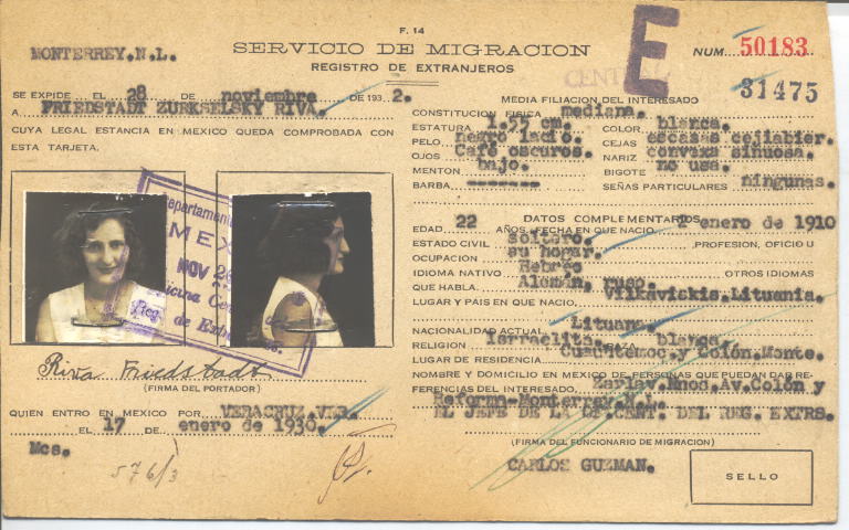 Riva Friedstadt Zurkselsky