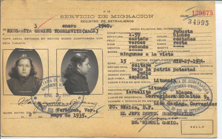 Margarita (Masa) Gering Yoselevitz