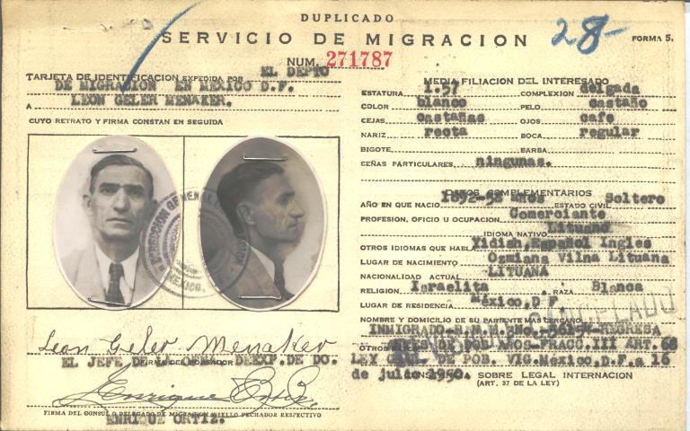 León Geler Menaker