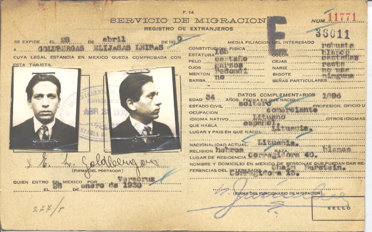 Leibas Goldberg Elijasas