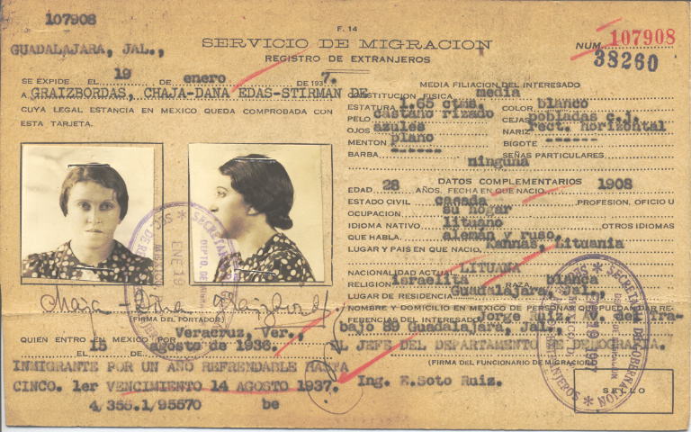 Chajan Graizbordas Dana Edas- Stirma