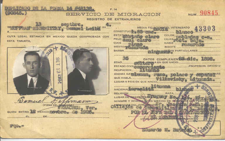 Samuel Hoffman Michnitzky Leiba