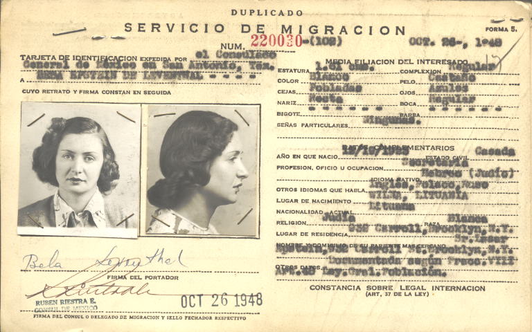 Beba Leventhal Epstein de