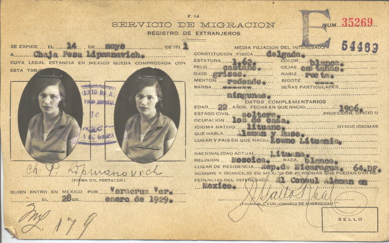 Chaja Lipmanavich Pesa