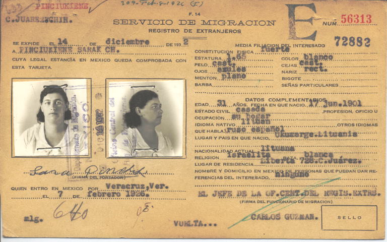 Sarak Pinciukiene Ch.