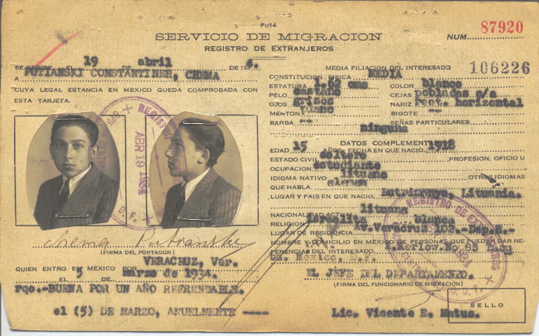 Chema Putianski Constantiner