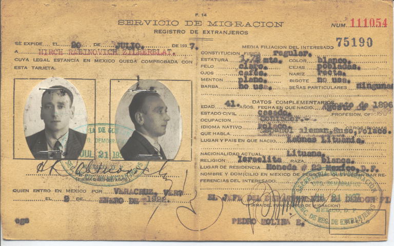 Hirch Rabinovich Zilberblat