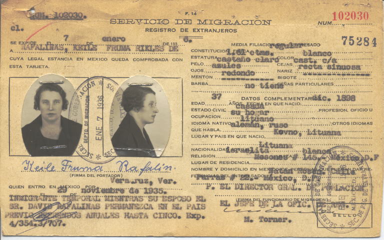 Keile Rafalinas Fruma Rikles de