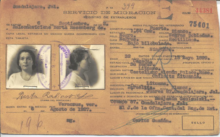 Berta Raleonaviciene Rosenberg