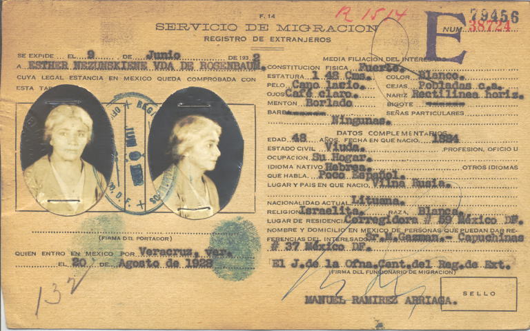 Esther Rosenbaun Nezunskiene