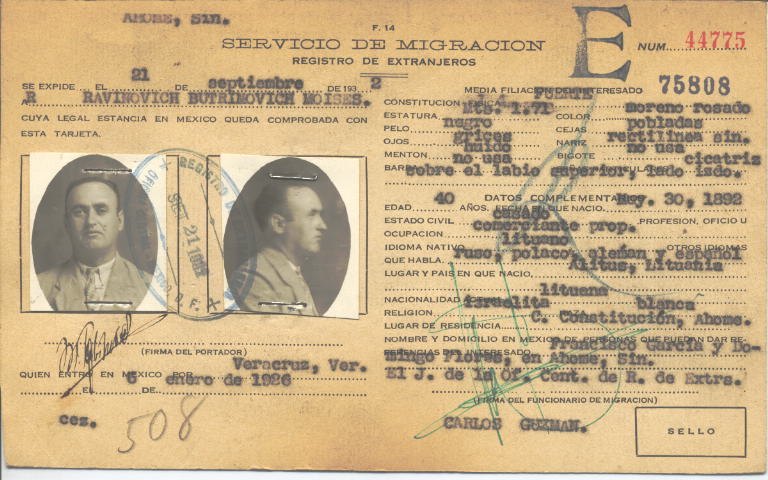 Moisés Ravinovich Butrimovich