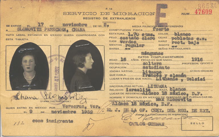 Chana Slomovitz Perecman