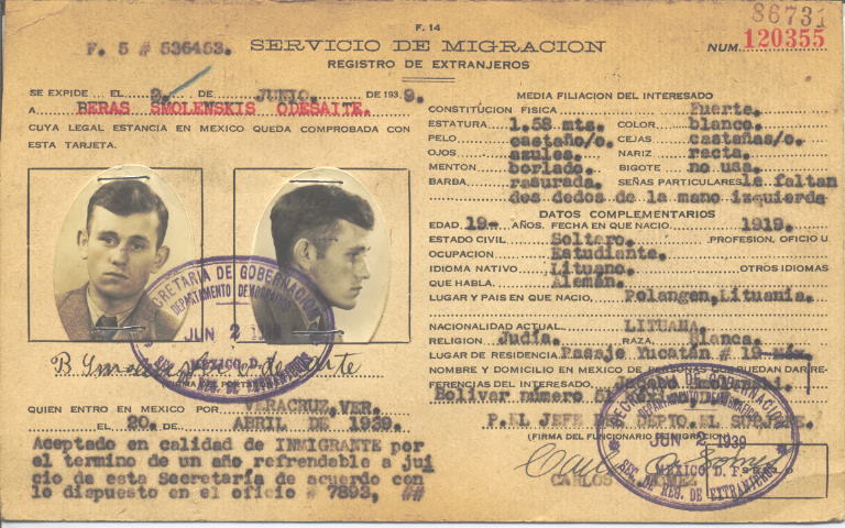 Beras Smolenskis Odesaite