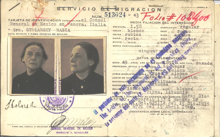 Masza Stolarsky Feder de